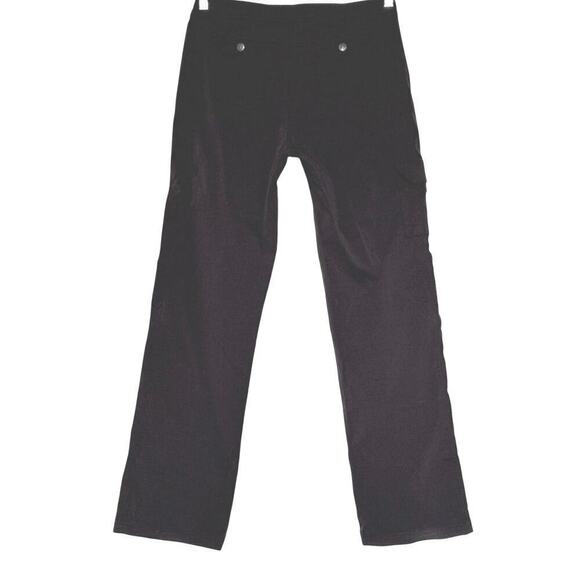 Prana Women’s Black Cargo Pants Size  M Hiking Outdoors Casual - Picture 2 of 9